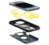 Spigen Tough Armor Mag Apple iPhone 14 Pro Metal Slate MagSafe tok, sötét kék