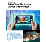 Spigen Aqua Shield Floating iPhone A610 univerzális lebegő vízálló tok, menta