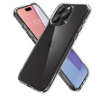 Spigen Ultra Hybrid Apple iPhone 15 Pro Max tok, Crystal Clear átlátszó