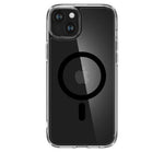 Spigen Ultra Hybrid MagFit Apple iPhone 15 Plus MagSafe tok, Fekete