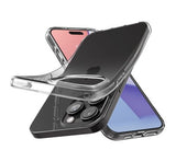 Spigen Liquid Crystal Apple iPhone 15 Pro tok, Crystal Clear átlátszó