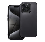 Forcell Soft Apple iPhone 15 Pro szilikon tok, fekete