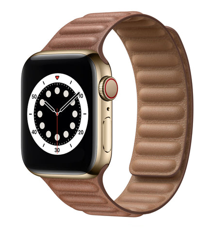 tokdepo barna Apple Watch Bőr Loop Szíj
