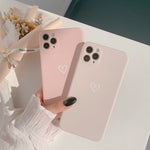 tokdepo "pasztell szív" rózsaszín iPhone tok