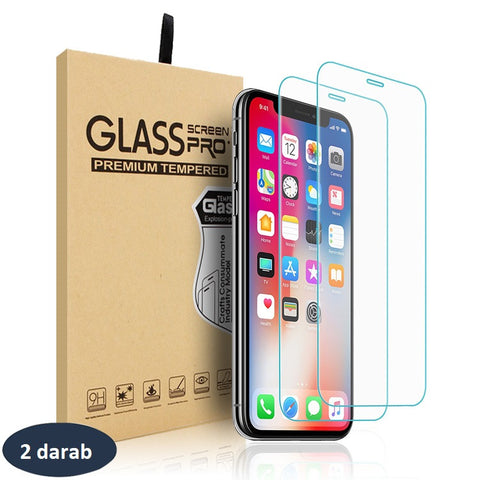 tokdepo iPhone 2db 9H kijelzővédő üvegfólia
