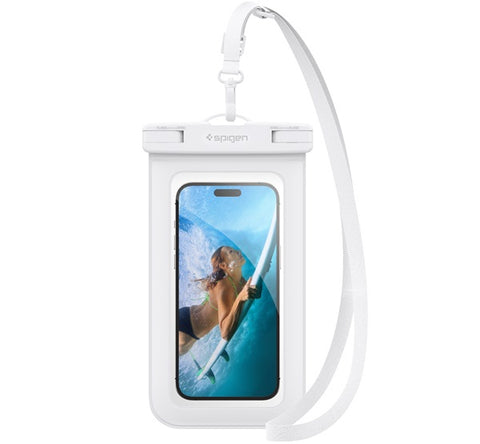 Spigen Aqua Shield A601 iPhone univerzális vízálló tok, fehér