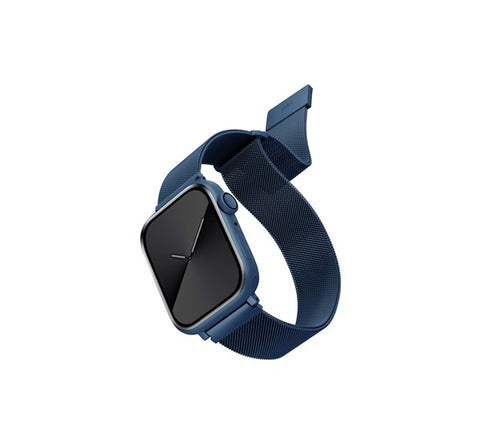 Uniq Dante Apple Watch 42/44/45/49mm fém szíj, kék