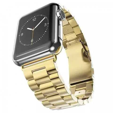 tokdepo Gold Apple Watch Rozsdamentes Acél Fit Szíj