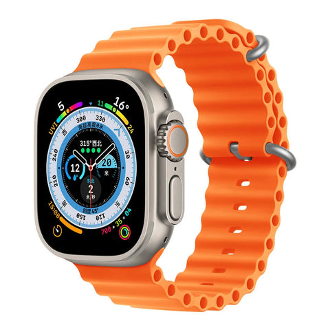 tokdepo narancs sárga Apple Watch Szilikon Oceán Szíj