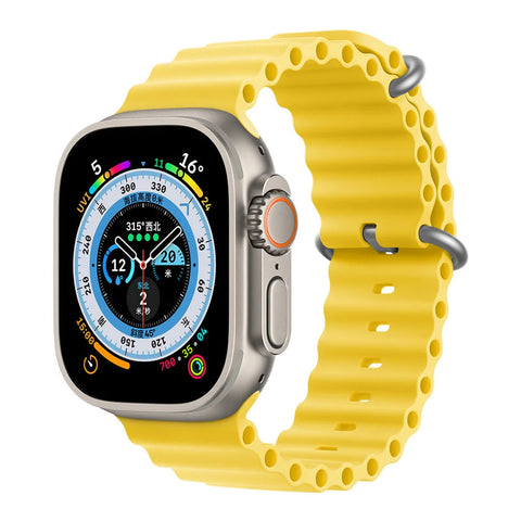 tokdepo citrom sárga Apple Watch Szilikon Oceán Szíj