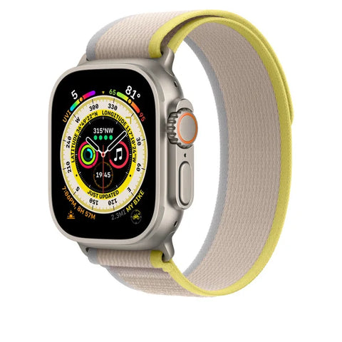 tokdepo sárga bézs Apple Watch Terep szíj