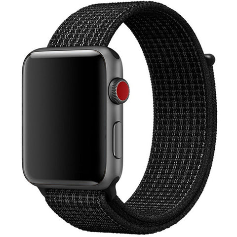 tokdepo "Black" Apple Watch Szövet szíj