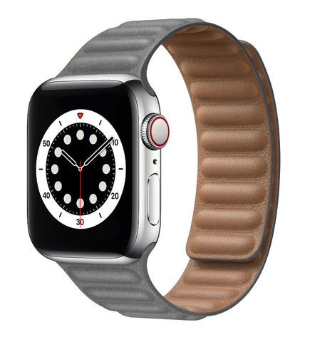 tokdepo szürke Apple Watch Bőr Loop Szíj