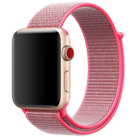 tokdepo "Hot-pink" Apple Watch Szövet szíj