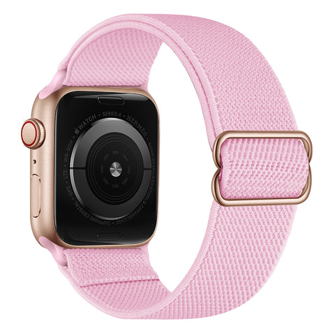 tokdepo light pink Apple Watch állítható rugalmas Szövet szíj