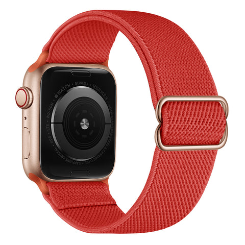 tokdepo piros Apple Watch állítható rugalmas Szövet szíj