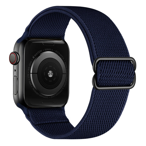 tokdepo navy blue Apple Watch állítható rugalmas Szövet szíj