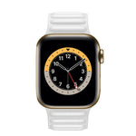 tokdepo fehér Apple Watch Bőr Loop Szíj